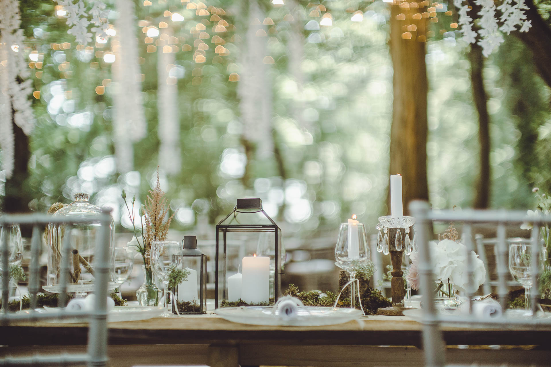 Wunderschöne Waldhochzeit mit Hochzeitsdekoration von AriSi, Member of Blackforest Wedding Crew.