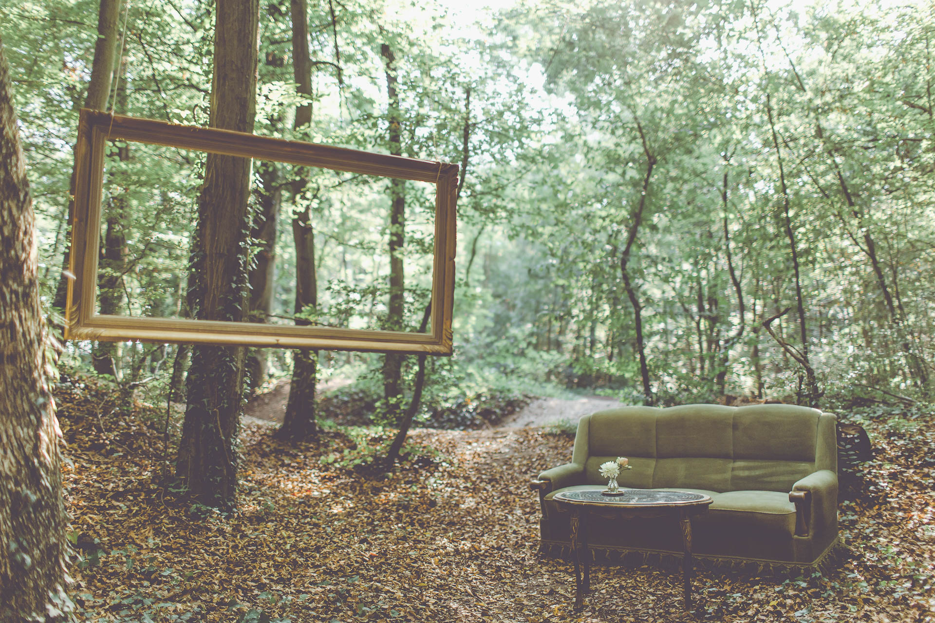 Wunderschöne Waldhochzeit mit Hochzeitsdekoration von AriSi, Member of Blackforest Wedding Crew.