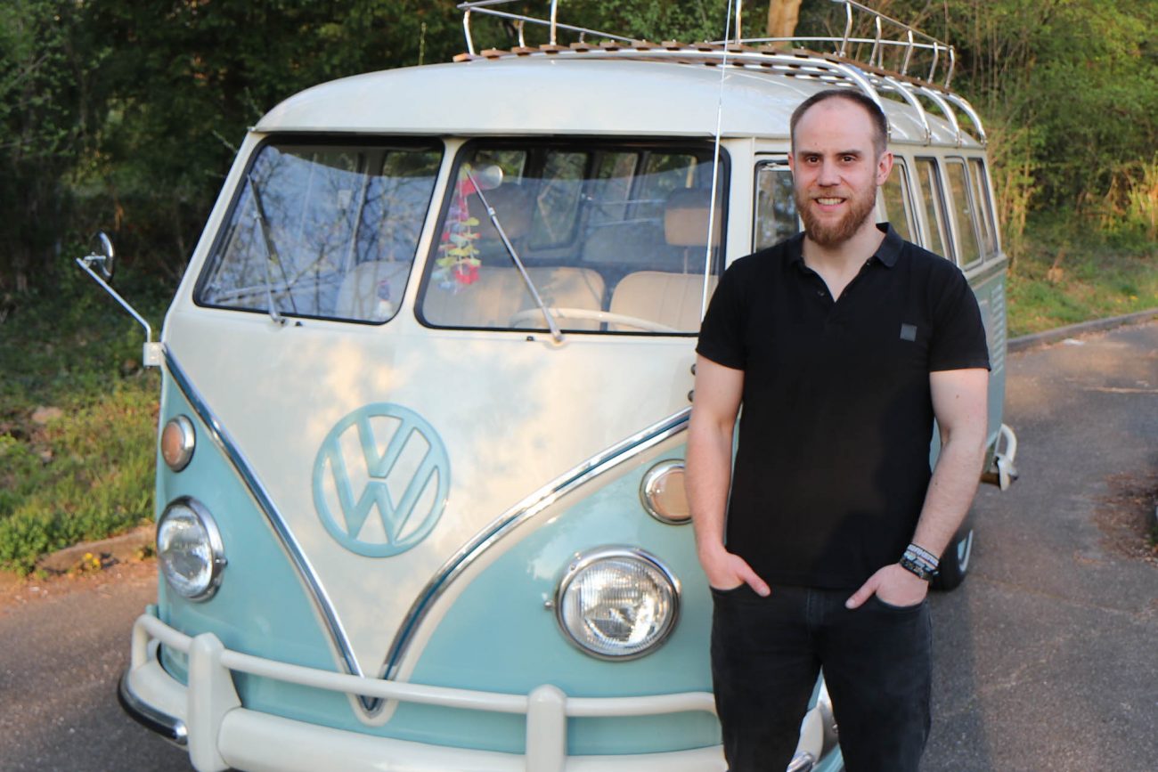 Hochzeitsauto Karlsruhe oder Hochzeitsflitzer. Einen VW Bulli als Hochzeitsauto oder einen VW Bulli als Foto Bulli mieten.